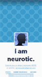 Mobile Screenshot of iamneurotic.com